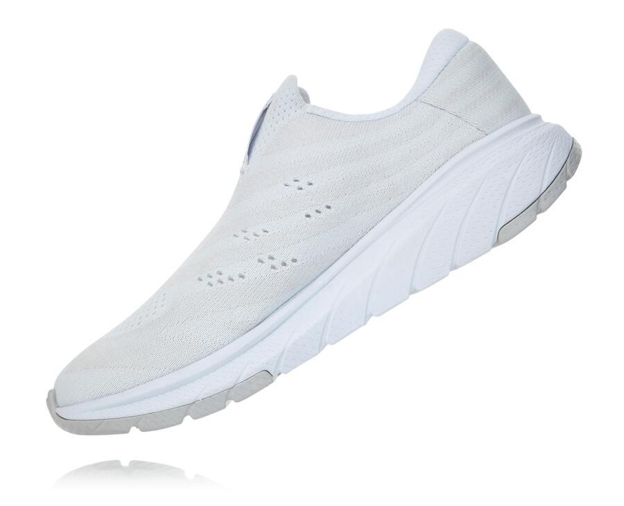 Hoka Australia One One Cavu 3 Slip - Womens Walking Shoes White - LIWKJ-7951